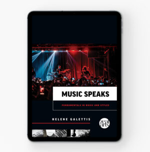 Music Speaks (Fundamentals in Music and Styles), Digital edition